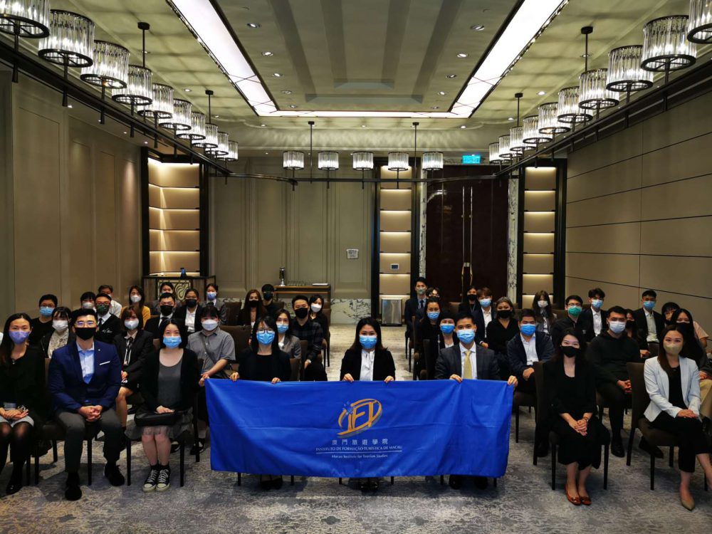 IFTM first-year students in Bachelor's Degree Programmes (Chinese medium) visit MGM Cotai